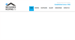 Desktop Screenshot of midsussexroofing.com